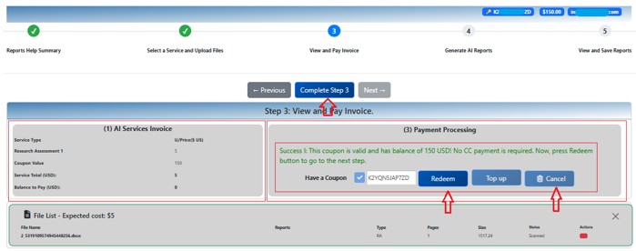 Cost Invoice and Coupon Redemption