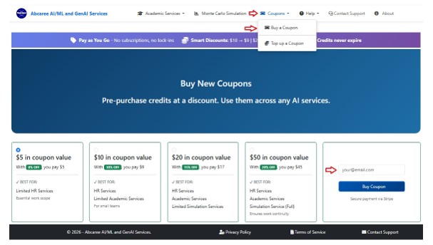Coupons – Buy a Coupon
